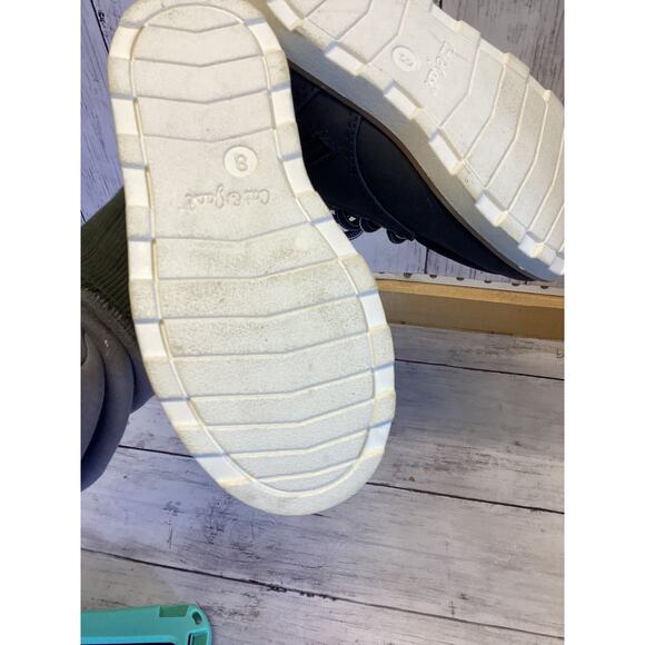 Cat & Jack Toddler Boys' Beckett Lace-Up Moc Toe Boots - Size 8 - Navy Blue - Picture 4 of 4